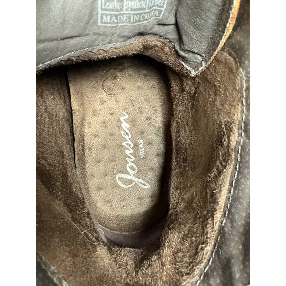 Jousen Mens Boots Premium Leather Cap Toe Casual Chukka Dress Boots Size 13 Men - Picture 9 of 9